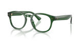 Shiny Transparent Dark Green / Demo Lens (6140)