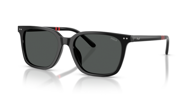 Polo Ralph Lauren PH4235U in Shiny Black / Dark Grey (500187) - Front View