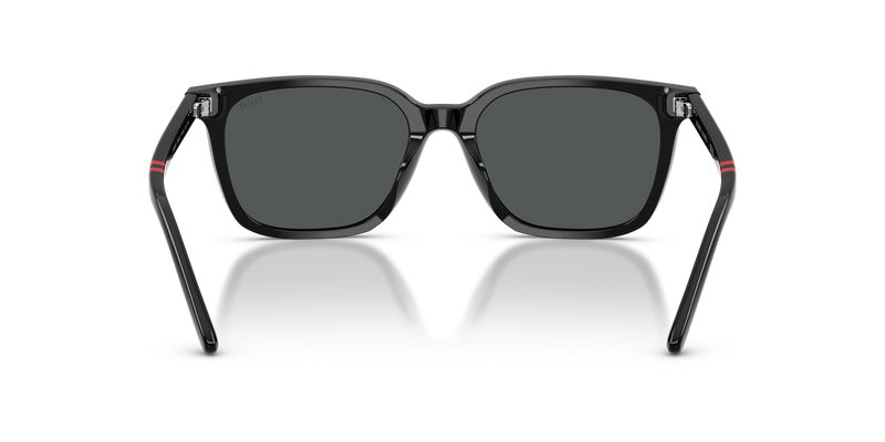 Polo Ralph Lauren PH4235U in Shiny Black / Dark Grey (500187) - Temple Detail