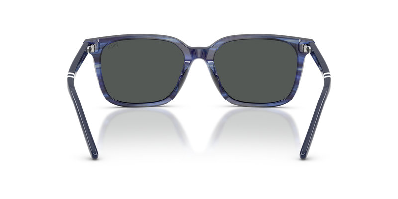 Polo Ralph Lauren PH4235U in Shiny Striped Blue / Dark Grey (631487) - Alternate View