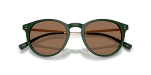 Solid Green / Dark Brown (614073)