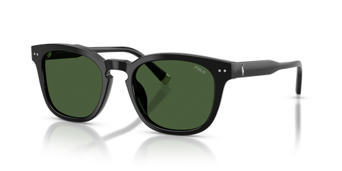 Shiny Black / Dark Green (500171)