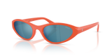 Shiny Orange / Dark Blue (587155)