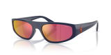Shiny Navy Blue / Yellow Mirror Grey (58576Q)