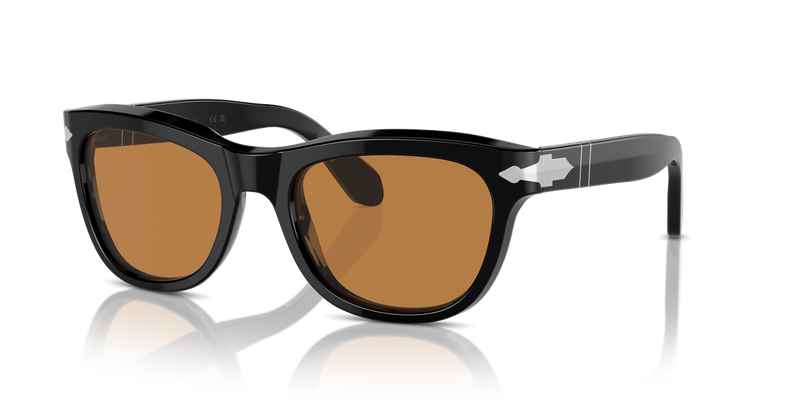 Persol PO0086S in Black / Yellow Brown (95/53) - Alternate View