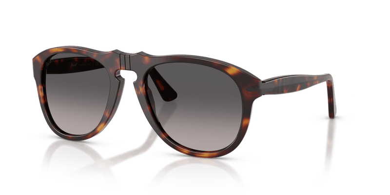 Persol PO0649NE in Havana / Grey Gradient Polarized (24/M3) - Alternate View