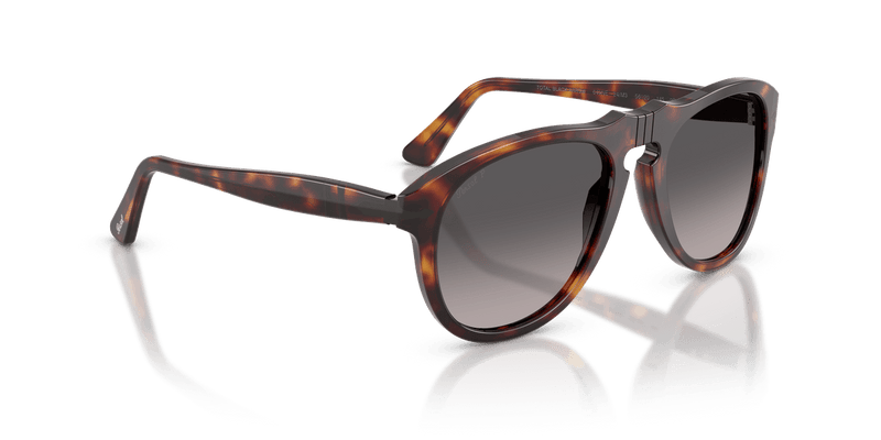 Persol PO0649NE in Havana / Grey Gradient Polarized (24/M3) - Alternate View