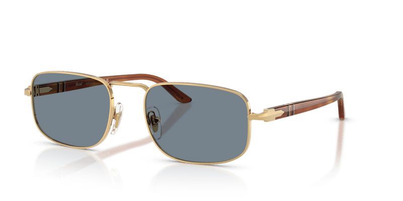 Persol PO1027S in Gold / Light Blue (113256) - Alternate View