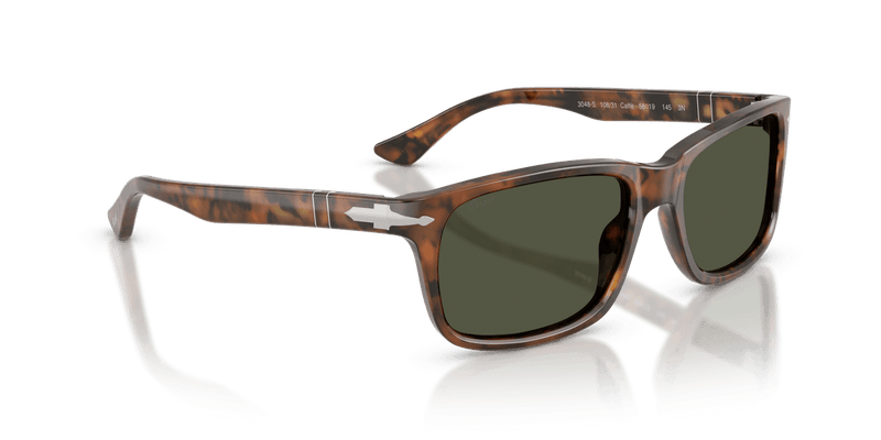 Persol PO3048S in Caffe / Green (108/31) - Temple Detail