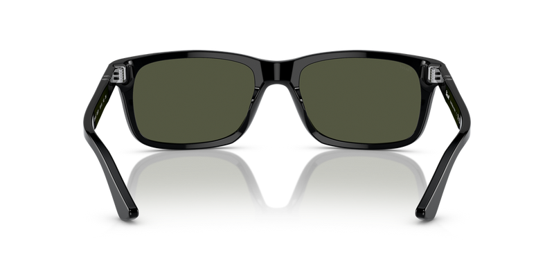 Persol PO3048S in Black / Green (95/31) - Alternate View