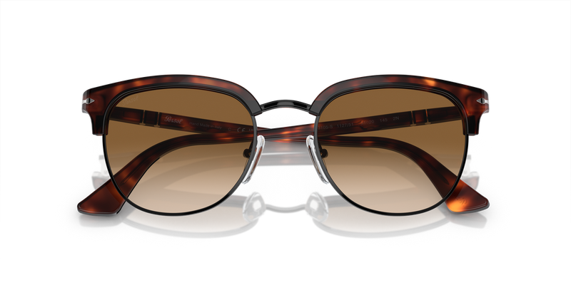 Persol CELLOR in Brown Tortoise Black / Brown Gradient (112751) - Side View