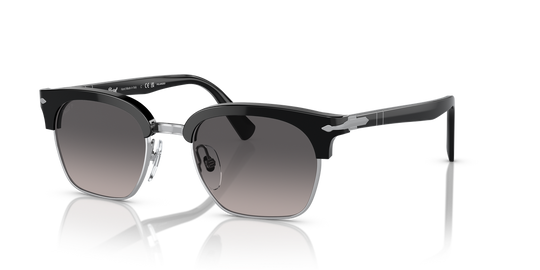 Persol PO3199S - Black/Silver / Polarized Grey Gradient (1106M3)