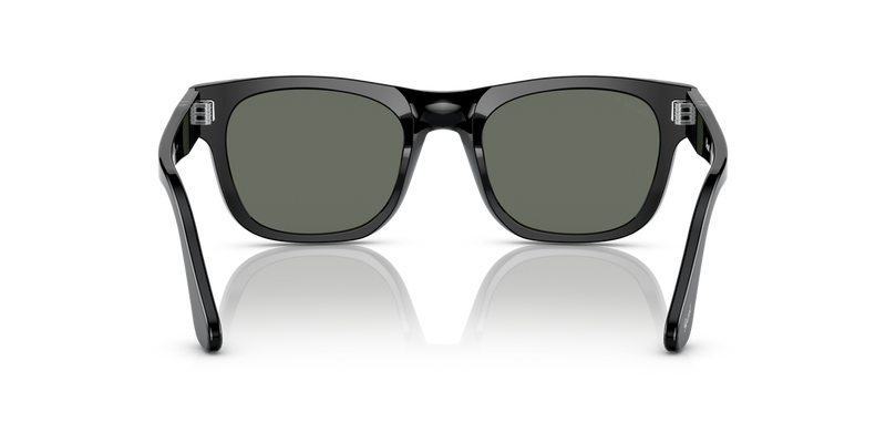 Persol PO3269S in Black / Green Polarized (95/58) - Alternate View