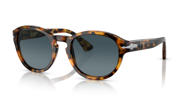 Persol PO3304S in Madreterra / Blue Polarized (1052S3) - Front View