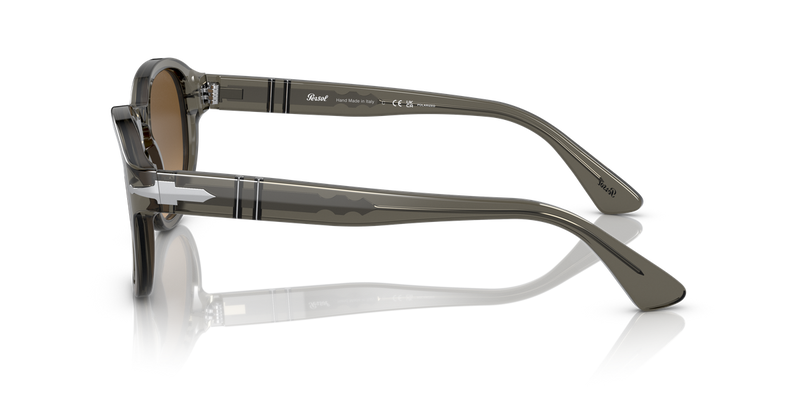 Persol PO3304S in Grey Taupe Transparent / Brown Polarized (1103M2) - Alternate View