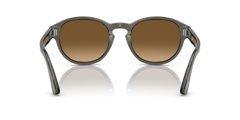 Persol PO3304S in Grey Taupe Transparent / Brown Polarized (1103M2) - Alternate View