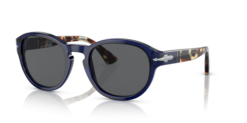 Persol PO3304S in Opal Blue / Dark Grey (1183B1) - Alternate View