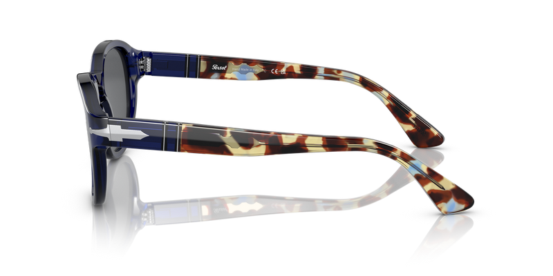 Persol PO3304S in Opal Blue / Dark Grey (1183B1) - Alternate View