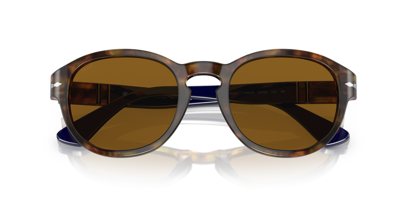 Persol PO3304S in Brown/Tortoise Beige / Brown (118433) - Alternate View