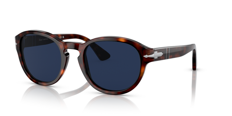 Persol PO3304S in Havana / Transitions Signature Gen8 - Sapphire (24/GG) - Alternate View