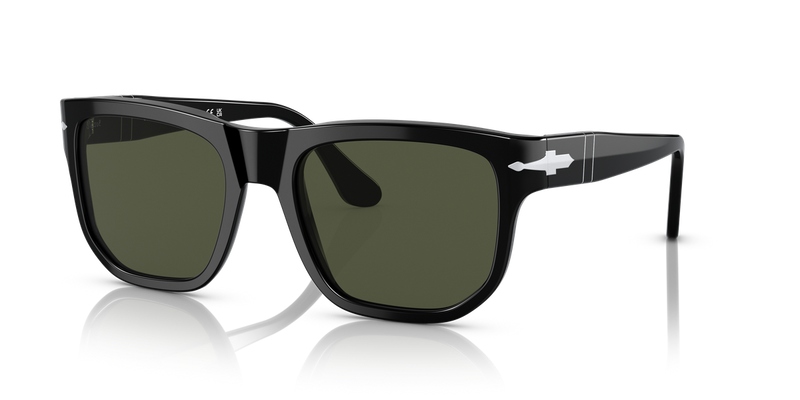 Persol PO3306S in Black / Green (95/31) - Alternate View