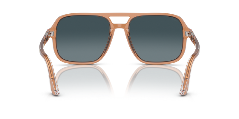 Persol PO3328S in Transparent Brown / Light Blue Gradient Dark Blue Polar (1213S3) - Alternate View