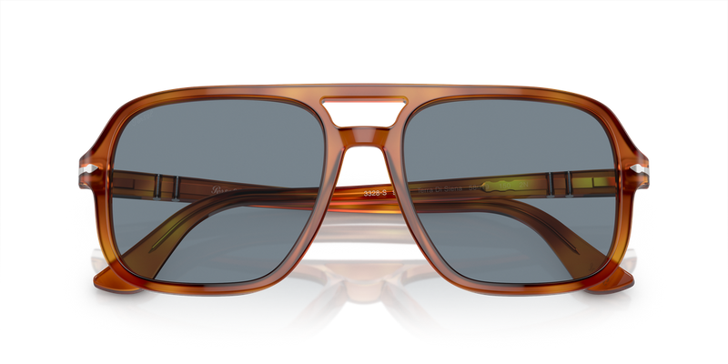 Persol PO3328S in Terra Di Siena / Light Blue (96/56) - Alternate View