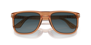Transparent Brown / Light Blue Gradient Dark Blue Polar (1213S3)