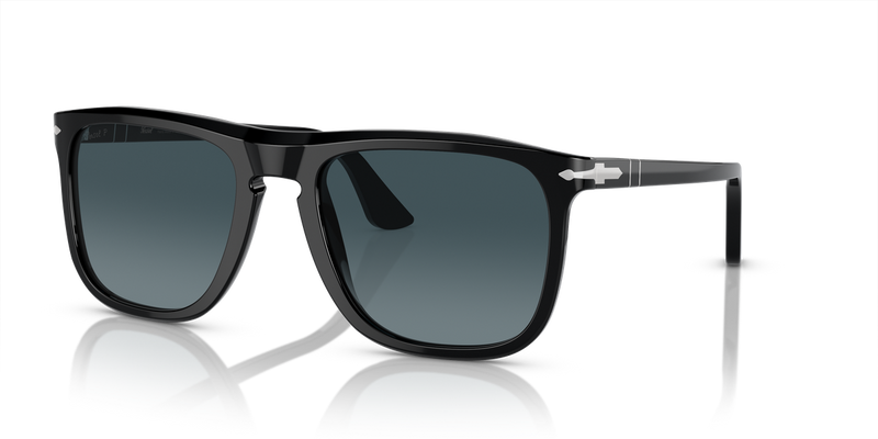Persol PO3336S in Black / Light Blue Gradient Dark Blue (95/S3) - Alternate View