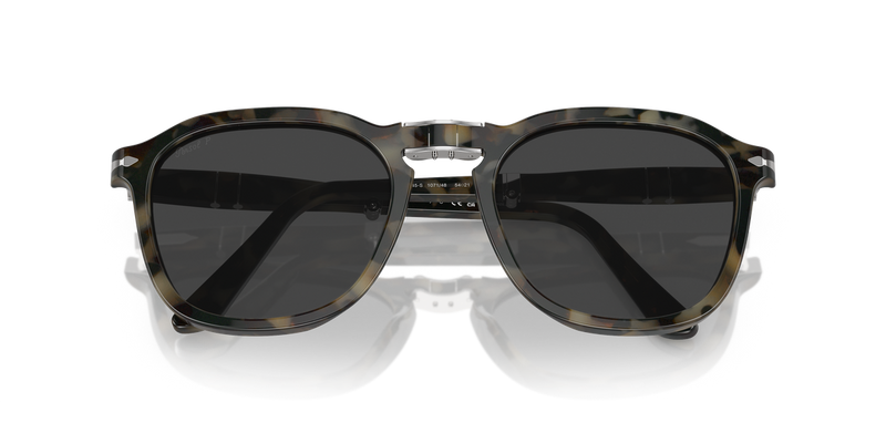 Persol PO3345S in Brown Tortoise / Polarized Dark Grey (107148) - Side View