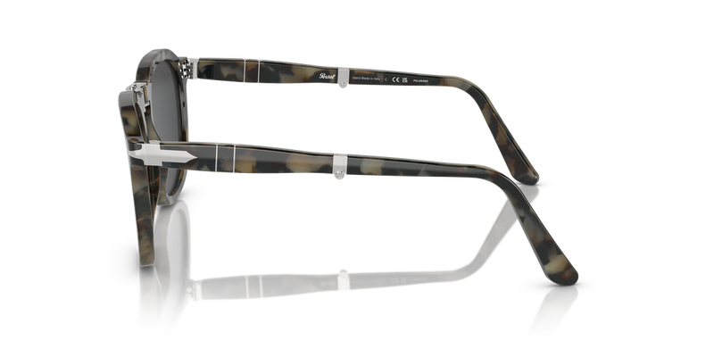 Persol PO3345S in Brown Tortoise / Polarized Dark Grey (107148) - Back View