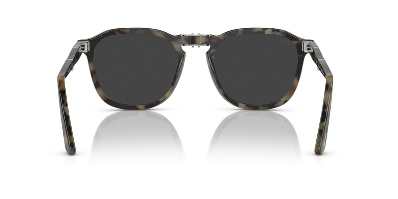 Persol PO3345S in Brown Tortoise / Polarized Dark Grey (107148) - Temple Detail