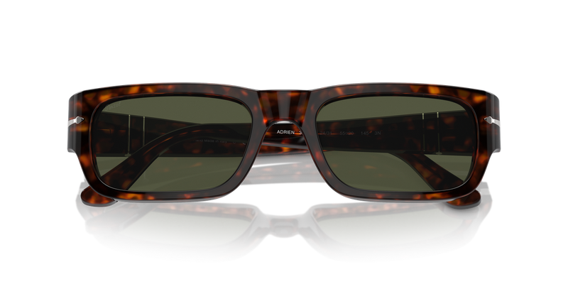 Persol ADRIEN in Havana / Green (24/31) - Alternate View