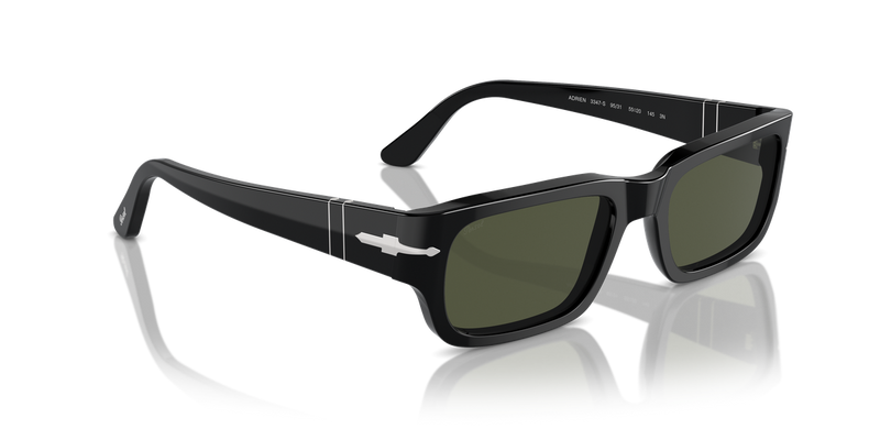 Persol ADRIEN in Black / Green (95/31) - Alternate View