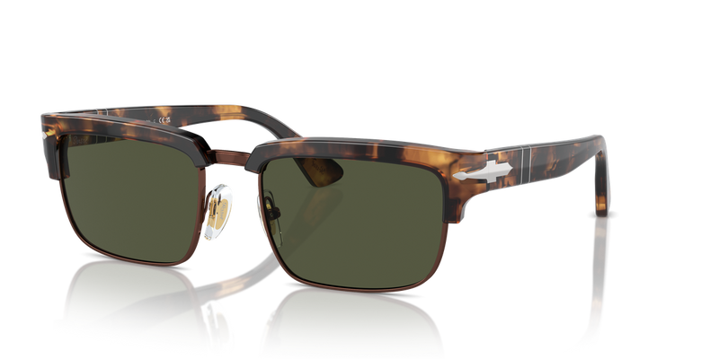 Persol PO3354S in Honey Tortoise/Brown / Green (110231) - Alternate View