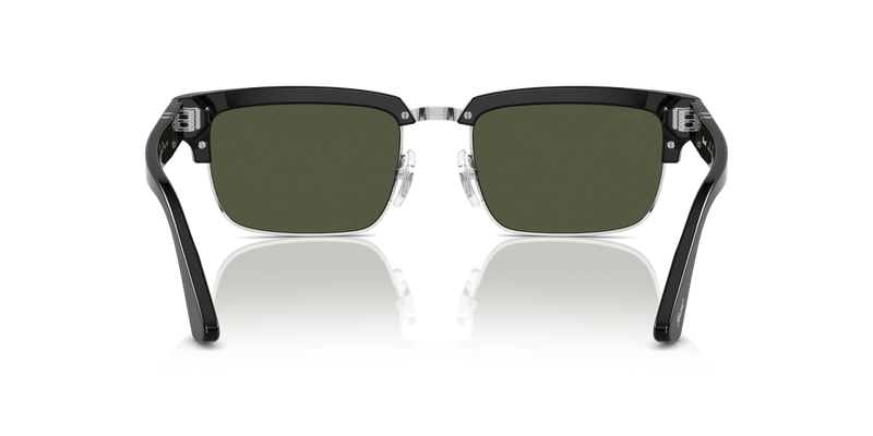 Persol PO3354S in Black/Silver / Green (95/31) - Alternate View
