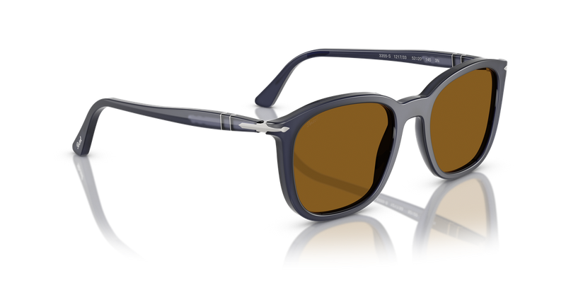 Persol PO3355S in Milky Depths Blue / Brown (121733) - Alternate View