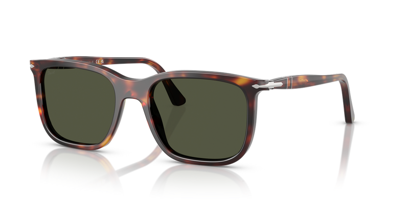 Persol RENZO in Havana / Green (24/31) - Alternate View