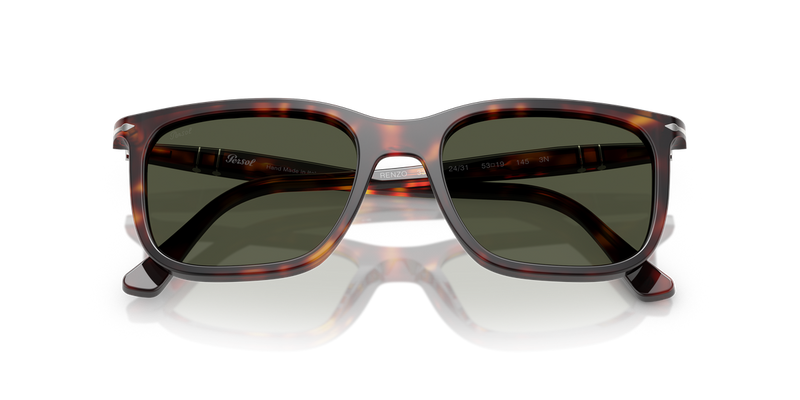 Persol RENZO in Havana / Green (24/31) - Alternate View