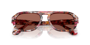 Cyclamen/Khaki / Terracotta Brown (1220H2)