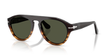 Brown Striped Amber / Green (102631)