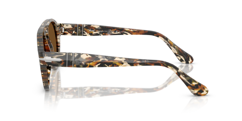Persol PO3370S in Amber Brown/Pirate Black - Alternate View