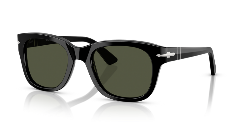 Persol PO3372S in Black / Green (95/31) - Alternate View