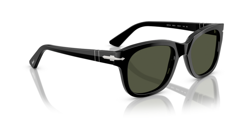 Persol PO3372S in Black / Green (95/31) - Alternate View