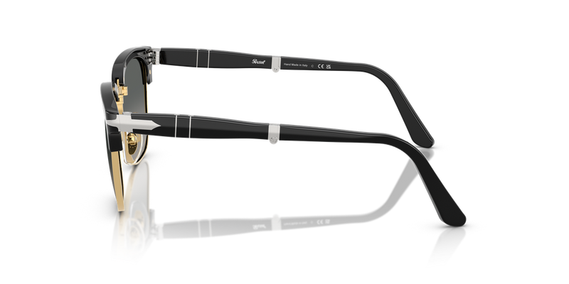 Persol PO3375S in Black / Gradient Grey (122571) - Back View