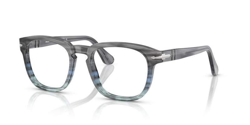 Persol PO3376V in Striped Grey - Alternate View
