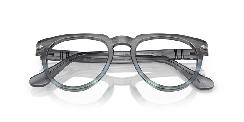 Persol PO3377V in Striped Grey - Alternate View