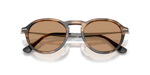 Striped Black & Greish Brown / Brown (123653)