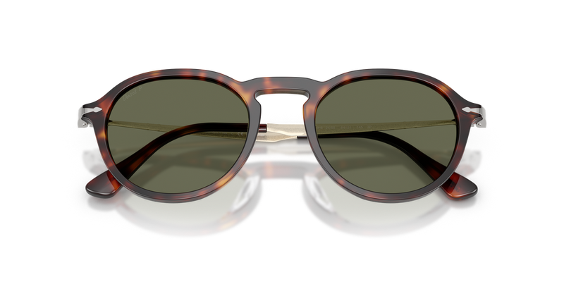 Persol PO3383S in Havana / Polarized Green (24/58) - Alternate View