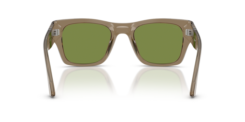 Persol PO3384S in Transparent Bown / Green (12284E) - Alternate View
